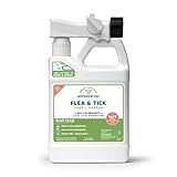 Wondercide - Ready to Use Flea, Tick, and Mosquito Yard Spray with Natural Essential Oils – Mosquito and Insect Killer, Treatment, and Repellent - Plant-Based - Safe Around Pets, Plants, Kids - 32 oz