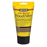 Minwax 448530000 Color-Matched Filler Wood Putty, 6 oz, Walnut, 6 Ounce