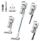 Eureka RapidClean Pro Cordless Cleaner for Hard Floors Lightweight Vacuum LED Headlights, Convenient Stick and Handheld Vac, NEC280TL, Blue